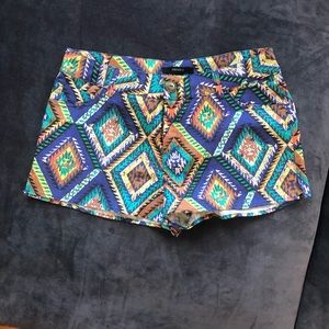 Forever 21 colorful shorts.